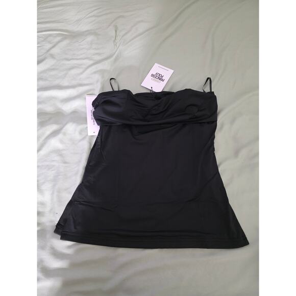 NWT Princess Polly Strutter Strapless Top Black size 2 - Picture 1 of 5